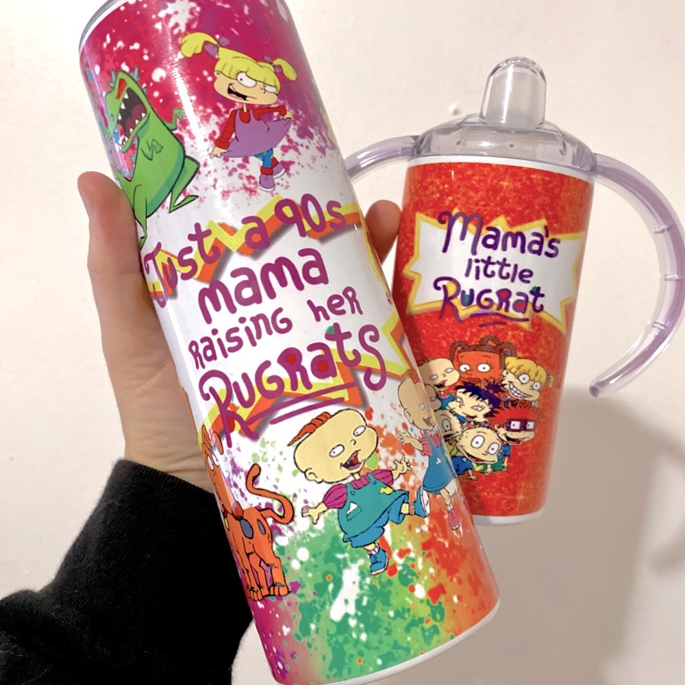 Rugrats tumbler set